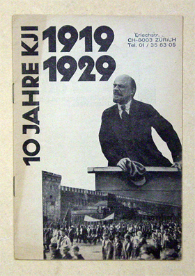 10 Jahre KJI 1919 - 1929