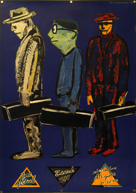 Plakat - Jazz Festival Zürich 1984 - Schützenhaus Albisgüetli - 24. - 28. Okt.