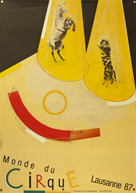Plakat - Monde du Cirque Lausanne