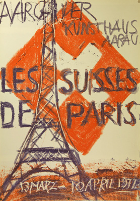 Plakat - Les Suisses de Paris