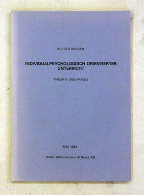 Individualpsychologisch orientierter Unterricht