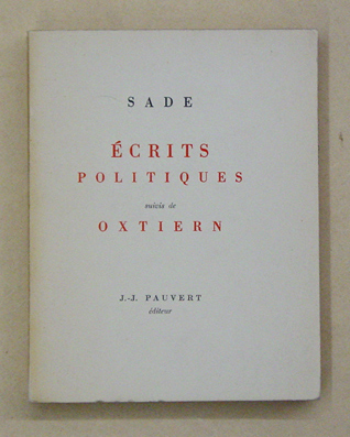 Ecrits politiques suivis de Oxtiern