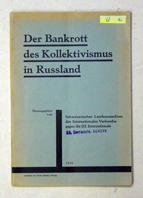 Der Bankrott des Kollektivismus in Russland