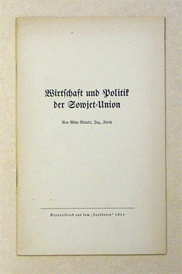 Wirtschaft und Politik der Sowjet-Union