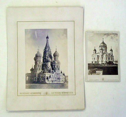 Moskau: Basilius- u. Christ-Erlöser-Kathedrale