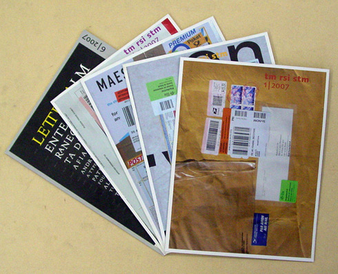 Typografische [Typographische] Monatsblätter TM - Revue suisse de l‘imprimerie RSI - Swiss typographic monthly magazine. 2007, Nr. 1-6 in 5 Heften, compl.   