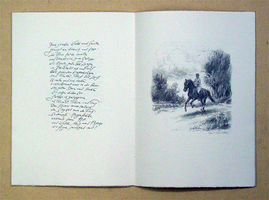 Der Morgenritt. Gedicht