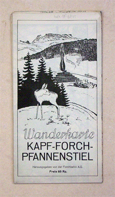 Wanderkarte Kapf - Forch - Pfannenstiel