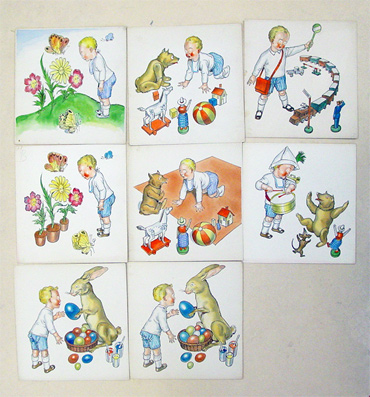 Entwurf Bilderbuch - Bub