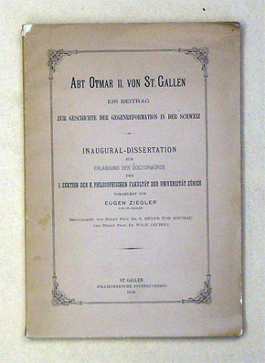 Abt Otmar II von St. Gallen