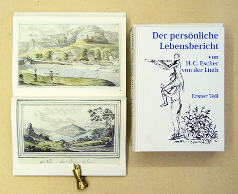 Der persönliche Lebensbericht von Hans Conrad Escher von der Linth. Erster und zweiter Teil. (2 Bde., compl.)
