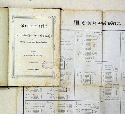 Grammatik der Zulu-Kaffrischen Sprache für den Schulgebrauch und Privatstudium