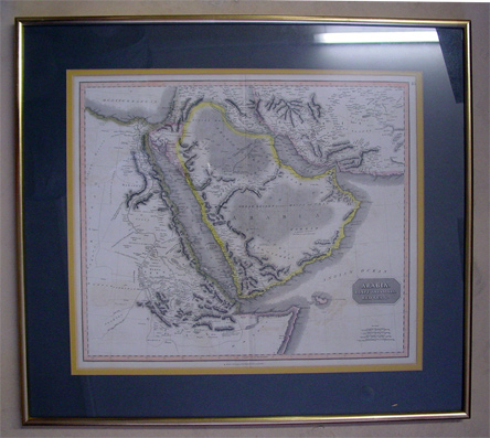 Arabia, Egypt, Abyssinia, Red Sea & c (grenzkoloriert)