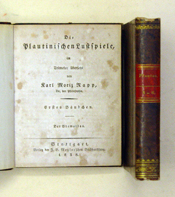 Die Plautinischen Lustspiele