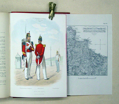 Geschichte der Schweizertruppen in neapolitanischen Diensten 1825-1861.