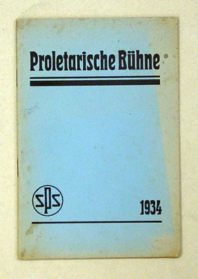 Proletarische Bühne 1934
