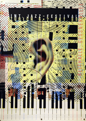 Plakat - Int. Jazz-Festival, 6.-7. Okt 89