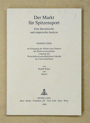 Der Markt für Spitzensport