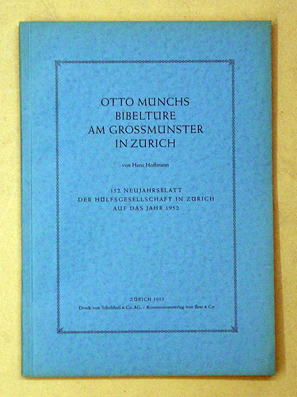 Otto Münchs Bibeltüre am Grossmünster in Zürich