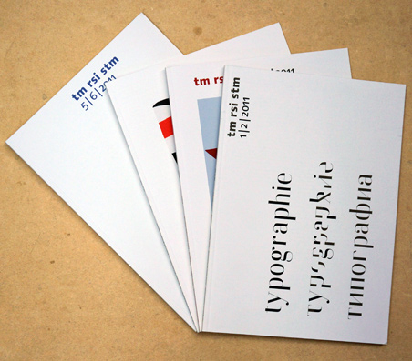 Typografische Monatsblätter TM - Revue suisse de l‘imprimerie RSI - Swiss Typographic Magazine