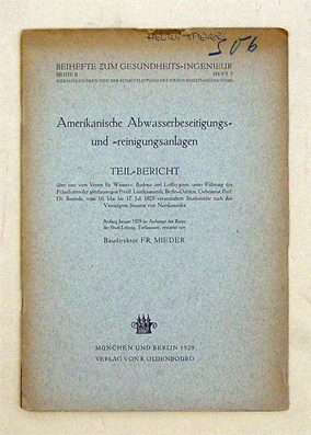 Amerikanische Abwasserbeseitigungs- und -reinigungsanlagen