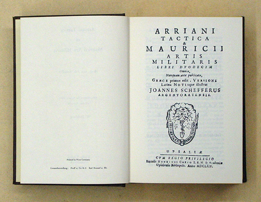 Arriani Tactica et Mauricii Ars Militaris