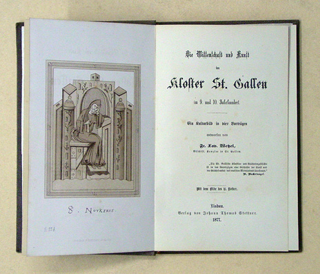 Die Wissenschaft und Kunst im Kloster St. Gallen im 9. und 10. Jahrhundert