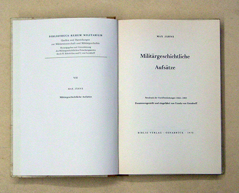 Militärgeschichtliche Aufsätze