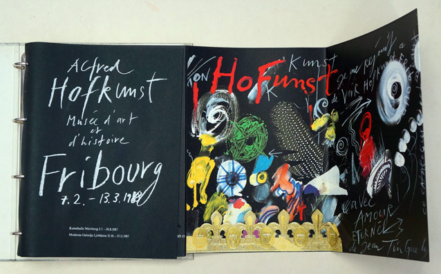 Alfred Hofkunst Figuren und Zeichnungen auf Papier und Stein, 1982–1987