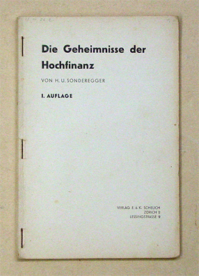 Die Geheimnisse der Hochfinanz