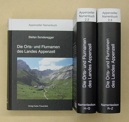 Die Orts- und Flurnamen des Landes Appenzell