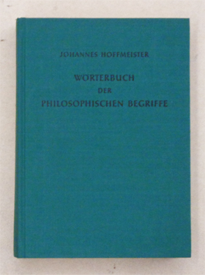 Wörterbuch der philosophischen Begriffe