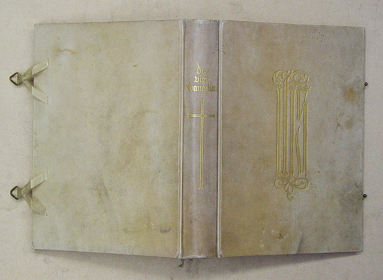 Die vier Evangelien Markus, Lukas, Matthäus und Johannes in der Übersetzung von Martin Luther. 