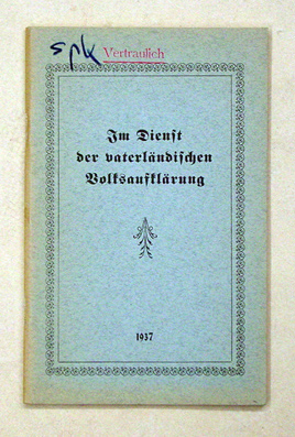 Im Dienst der vaterländischen Volksaufklärung