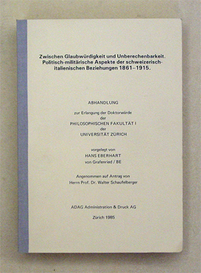 Zwischen Glaubwürdigkeit und Unberechenbarkeit