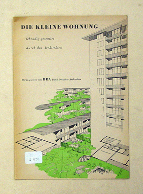 Die kleine Wohnung lebendig gestaltet durch Architekten