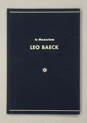 Im Memoriam Leo Baeck