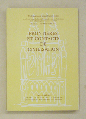 Frontières et contacs de civilisation