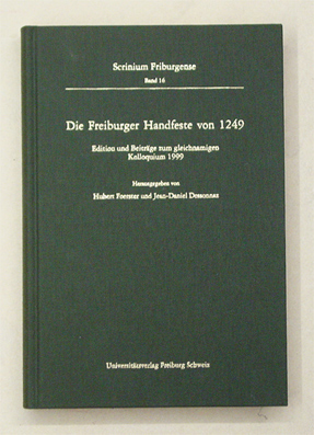 Die Freiburger Handfeste von 1249