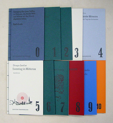 [Konvolut von 11 Ranitz-Drucken; (Ranitz-Drucke Nr. 0 - 10)]