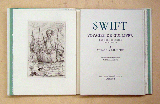 Voyage de Gulliver dans des contrées lointaines. Voyage à Lilliput I. [Bd. I von 2 Bdn.]