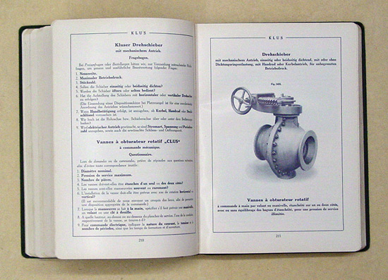 Leitungen und Amaturen für Wasser und Gas. Tuyauerie et Robinetterie pour eau et gaz.
