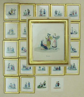 Collection des costumes de la Suisse et de ses pays limitrophes.