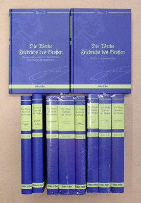 Die Werke Friedrichs des Grossen. In deutscher Übersetzung. 