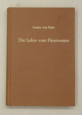 Die Lehre vom Heerwesen