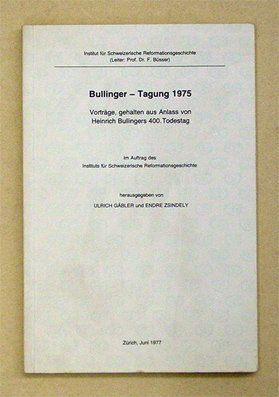Bullinger-Tagung 1975