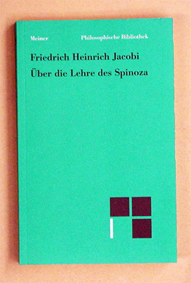 Über die Lehre des Spinoza in Briefen an den Herrn Moses Mendelssohn