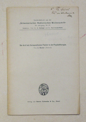 Der Arzt als therapeutischer Faktor in der Psychotherapie
