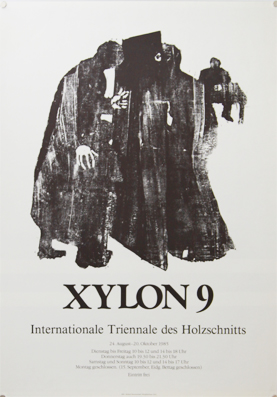 Plakat - Xylon 9 - Internationale Triennale des Holzschnitts