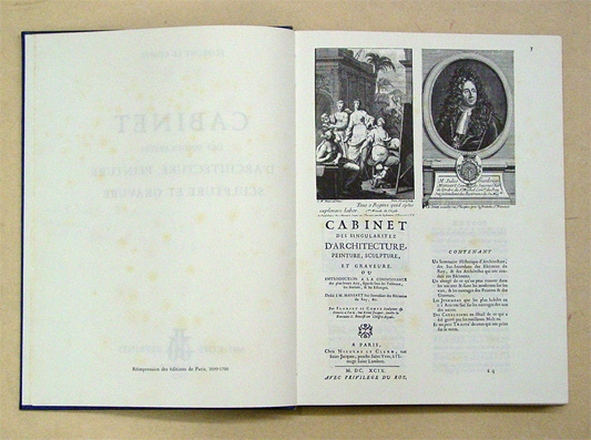 Cabinet des singularités d’architecture, peinture, sculpture et gravure